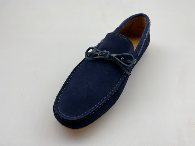 Herrenmoccasin Docksider Navy Kalb