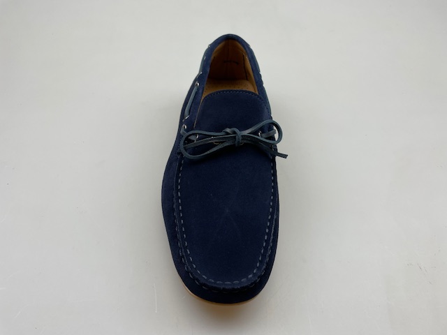 Herrenmoccasin Docksider Navy Kalb