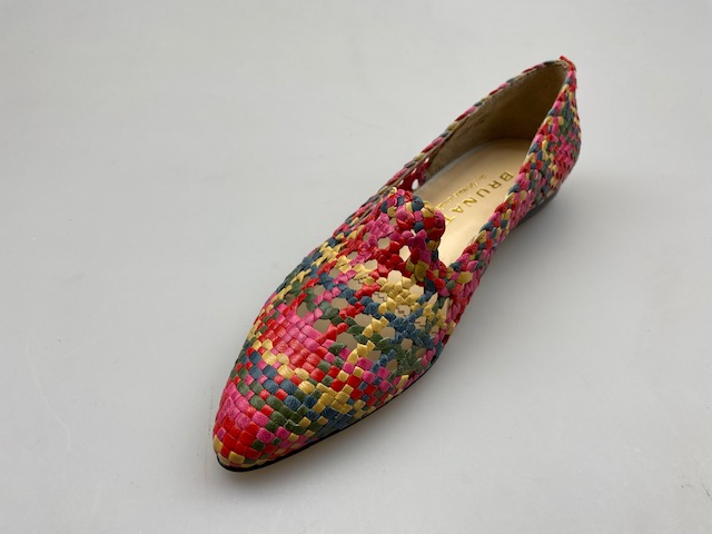 Damenslipper Intreccio Woven Multicolor, Art. 19511