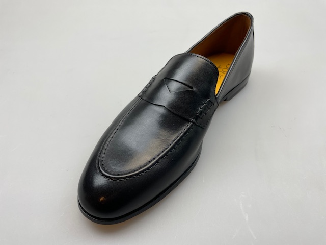 Pennyloafer Adler Deco Nero, Art. DU2983